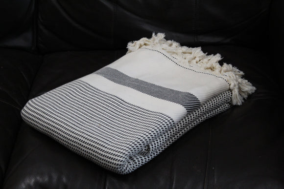 Adriatic Turkish Cotton Blanket
