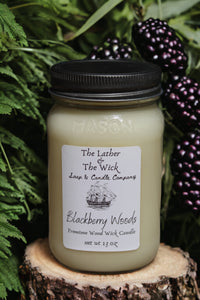 Blackberry Woods - Wood Wick Soy Candle