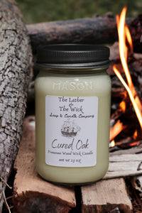Cured Oak - Wood Wick Soy Candle
