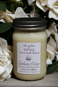 Gardenia Bloom - Wood Wick Soy Candle