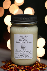 Mulled Orange - Wood Wick Soy Candle