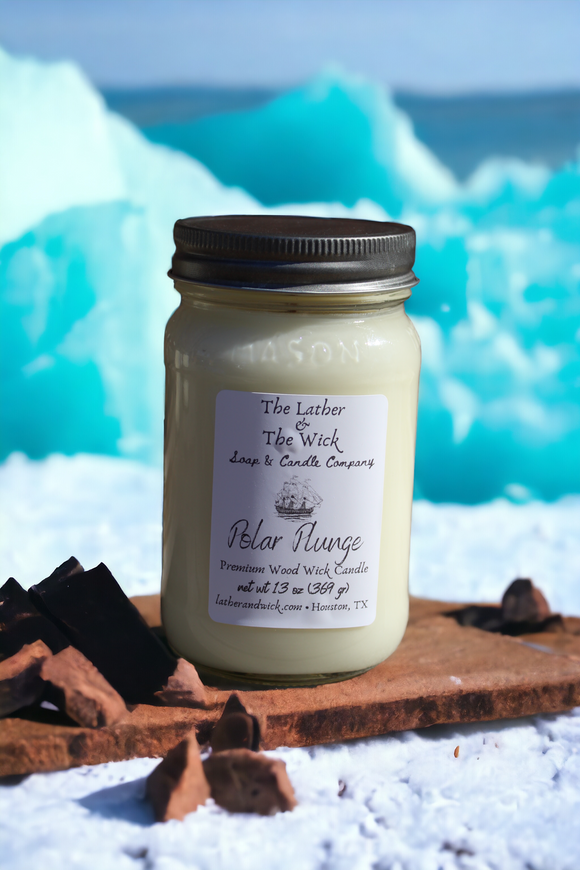 Polar Plunge - Wood Wick Candle