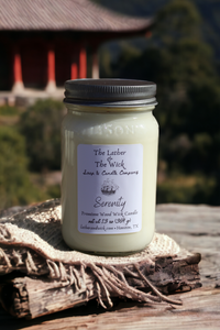 Serenity - Wood Wick Soy Candle