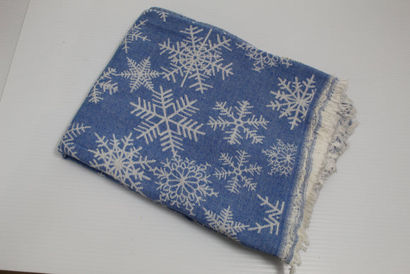 Snowflake Turkish Throw