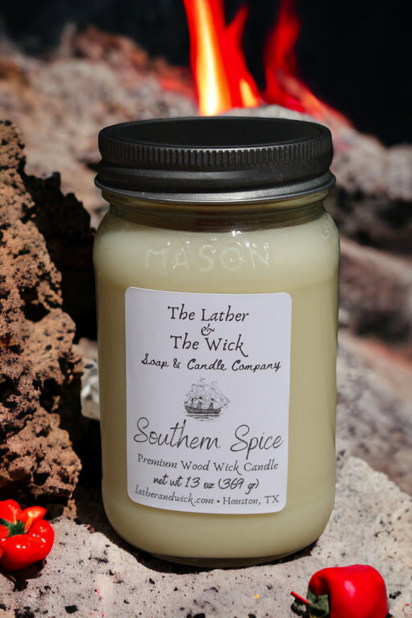 Southern Spice - Wood Wick Soy Candle