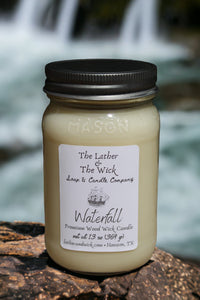 Waterfall - Wood Wick Soy Candle