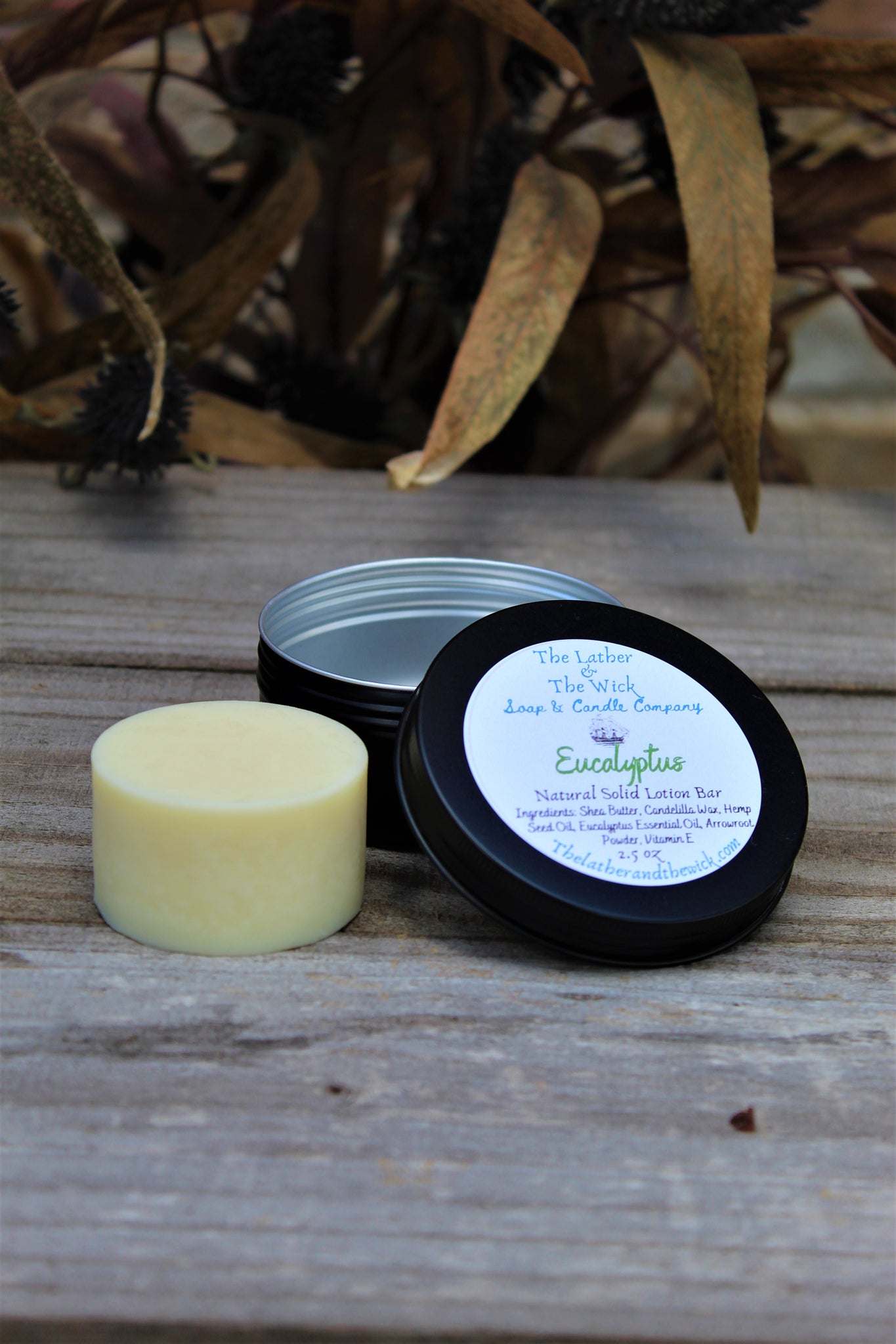 Eucalyptus Solid Lotion Bar